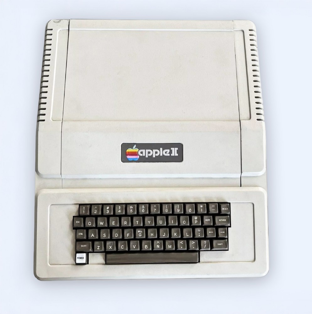 Apple II - Top view