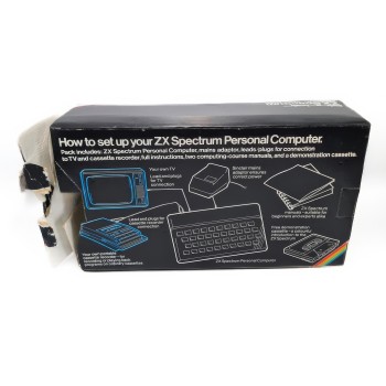 Sinclair Spectrum 48k Box rear
